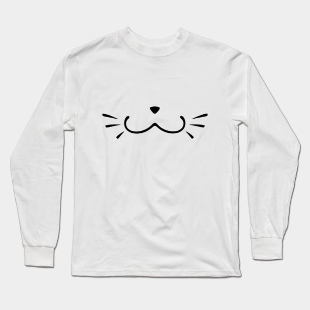 Nyakuza Mask (from a A Hat in Time) Long Sleeve T-Shirt by NiniMusic